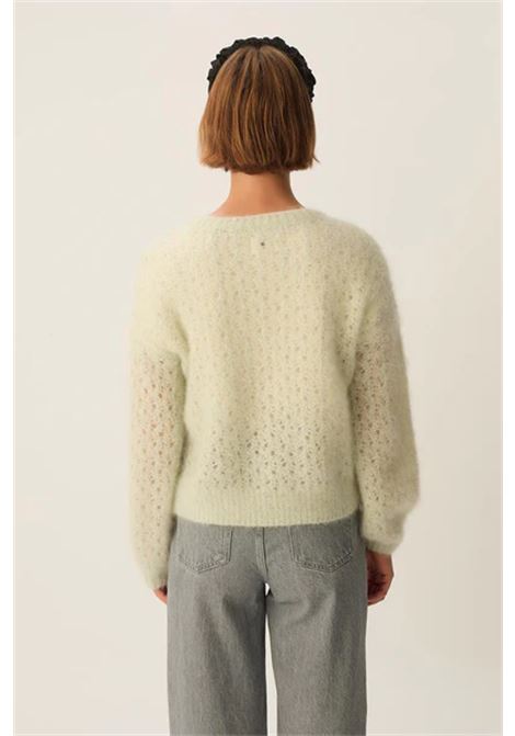 Des Petits Hauts Chimon Amande Kid Mohair and Merino Wool Jumper Des Petits Hauts |  | 1H250019AMANDE